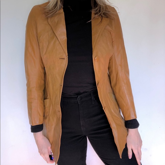 ⚡️Vintage Leather Jacket⚡️ - Picture 4 of 16